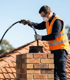 Professional chimney repair in Dallas